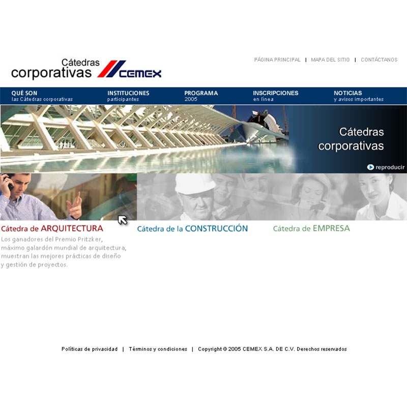 601B Portal_Cátedras corporativas CEMEX